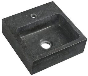 Sapho - Lavoar suspendat BLOK 30 x 30 cm, antracit