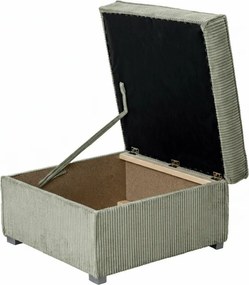 Taburet SMART COSARO cu spatiu de depozitare 65x65 cm, mentaț.