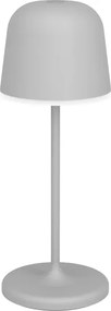 Eglo 901878 - Lampă de masă MANNERA-S pentru exterior, LED reîncărcabilă și dimmabilă, 1,8W/5V, IP54, gri