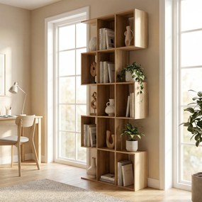 HOMCOM Divizor elegant cu design zigzag | Aosom Romania
