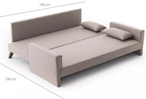 Canapea extensibilă Bellina (bej). 1063004