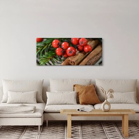 Tablou cu rowan și scorțișoară (120x50 cm)