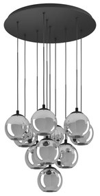 Eglo 98654 - Lustră pe cablu ARISCANI 10xE27/40W/230V