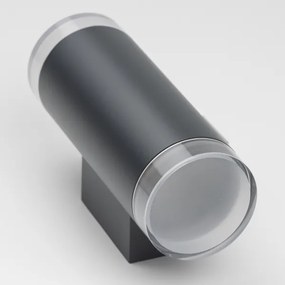 Aplică de exterior Brilagi MATERA 2xGU10/30W/230V antracit IP54