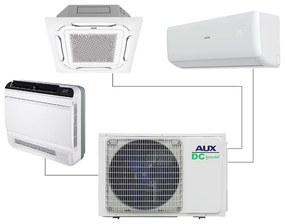 Unitate exterioara pentru sistem multi-split AUX AM3-H21/4DR3, 21000 BTU, A++/A+, Pana la 3 unitati interioare, R-32, Alb