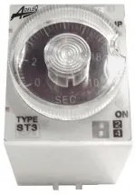 Releu de timp 24-240V AC/DC 5A - 8 picioare - 2 contacte 11-08222 ADELQ