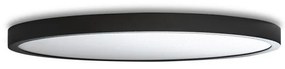 Plafoniera LED design slim MALTA R 40 3000K neagra