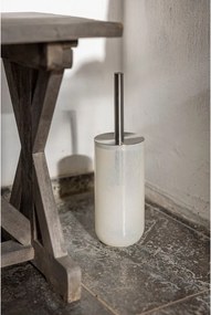 Perie de WC crem din sticlă Opal – Mette Ditmer Denmark