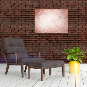 Tablou - Mandala roz (70x50 cm)