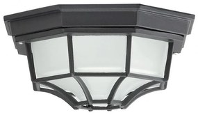 Plafoniera pentru iluminat exterior IP43, negru Milano