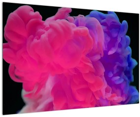 Tablou cu fum colorat (90x60 cm)
