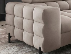 Colțar lemn masiv Ferry Extensibil Material Paros 02, 276 × 72 × 200 cm