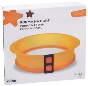 Formă pentru tort din silicon şi fund din sticlă