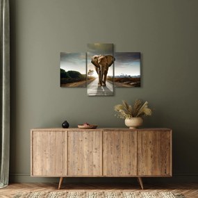 Tablou cu elefant (90x60 cm)