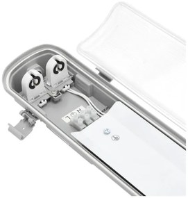 Corp de iluminat fluorescent industrial HERMIC T8 2xG13/18W/230V IP65