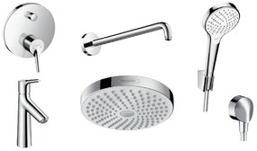 Set cap de duș Hansgrohe Select 26522400, baterie cadă-duș Hansgrohe Talis S 72405000, 72021000, 27413000, 26421400, 27454000