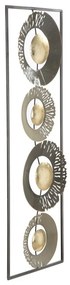 Decorațiune metalică pentru perete Mauro Ferretti Ring, 31 x 89,5 cm