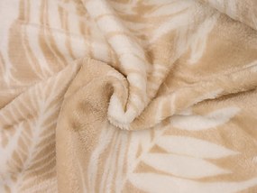 Patura microplus maro deschis FIEN, 150x200 cm