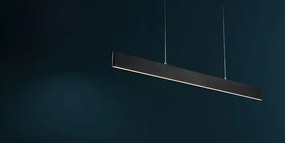 Lustra LED slim cu iluminat up/down Step 30W neagra