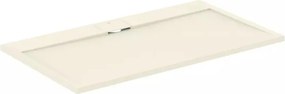 Cadita de dus dreptunghiulara Ideal Standard i.life Ultra Flat S nisipiu 140x80 cm