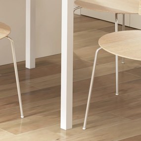 HOMCOM Masă de luat extensibilă masă de bucătărie design modern cu blat mare 6 persoane cadru din oțel maroînchis | Aosom Romania