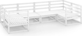 vidaXL Set mobilier de grădină, 6 piese, lemn masiv de pin