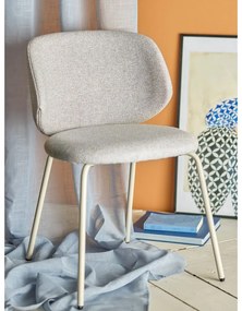 Scaune de dining gri-deschis 2 buc. Ponte – Bloomingville