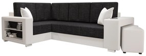 Colțar Lush (Negru + Alb) (S). 1057224