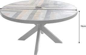 Masa Rotunda, Diametru 120cm, Design Unicat, Mountain Soul