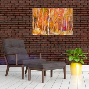 Tablou - Pădurea toamna (90x60 cm)