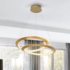 Lustra LED cu telecomanda design modern Eternity Ã60cm