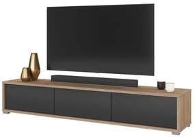 Masă TV Fiora 38 (stejar uleios + antracit). 1066459