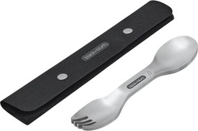 Set de furculițe argintiu din oțel inoxidabil 4 buc. Spork – Black + Blum