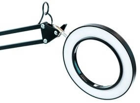 Lampă LED dimabilă de masă cu lupă Brilagi LED/12W/5V 3000/4200/6000K negru