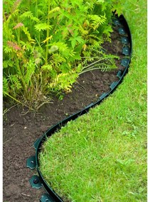 Nature Margine pentru bordura de gradina, verde, 5cmx10m 1, Verde
