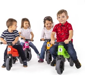 Funny Wheels - Bicicletă fără pedale 2 în 1 RIDER SPORT verde/negru