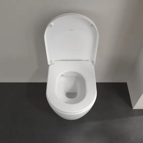 Villeroy & Boch 5656HRR1 - WC suspendat AVENTO, ceramică, cu capac SoftClose (închidere lentă), alb