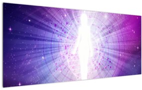 Tablou abstract - Femeie (120x50 cm)