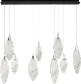 Lustra LED suspendata design decorativ SERIQ L-120cm