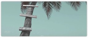Tablou - Palma în Caraibe (120x50 cm)