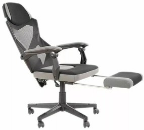 Scaun de birou Q-939 negru/gri
