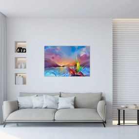 Tablou - Apus de soare (90x60 cm)