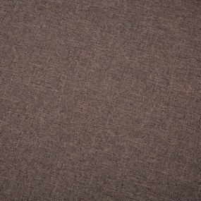 Canapea in forma de L, maro, 186x136x79 cm, tapiterie textila Maro