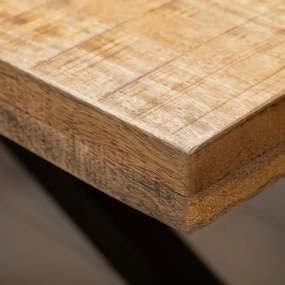 Masa design industrial Galaxie 180cm, mango