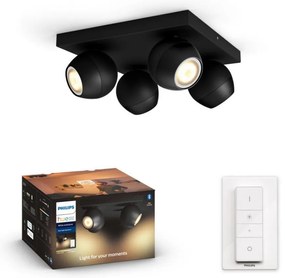 Philips 50474/30/P6 - Spot LED dimabil Hue BUCKRAM 4xGU10/5W/230V