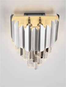 Aplica de perete stil elegant MAGNOLIA crom