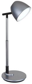 Lampa de birou aluminiu, plastic gri inchis LED CCT CASALA