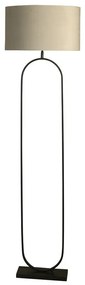 Lampadar/Lampa de podea decorativa Modish negru/taupe