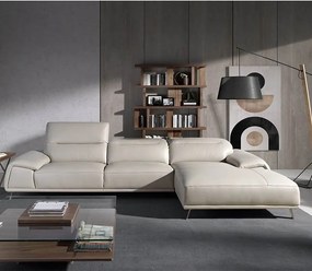 Coltar LUX cu sezlong dreapta design italian Serena