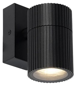 Aplic industrial de exterior negru IP44 - Vigo